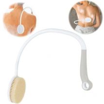 Brosse pour le dos avec long manche,Brosse de douche ergonomique avec poils souples,Pour toutes les parties du corps - Lablanc