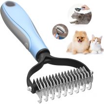 Brosse professionnelle pour chien - brosse à poils longs pour chien et chat, anti - brosse pour animaux de compagnie, enlève le Sous - poil du chien