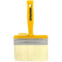 Brosse professionnelle pour plafond 140x40 mm. Truie blanche. Poignée ergonomique, avec crochet. Pinceau, pinceau de peintre pro