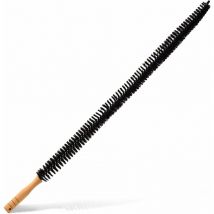 Brosse Radiateur Multi-Fonction et Flexible - Plumeau Radiateur Poils Longs et Fins - Manche en Bois - Gagnez en efficacité et réduisez Votre Facture