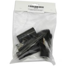 PM1 - Brosse ronde aspi universelle avec adaptateurs O034