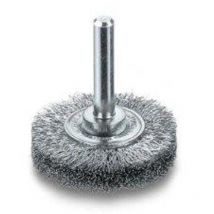 Lessmann Brosse ronde avec tige - Construction:Acier inoxydableTaille:30.0 mm