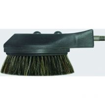 R-m - Brosse rotative noire crin naturel raccordement 1/4m - rm 52210 - Brosse de lavage rotative - rm
