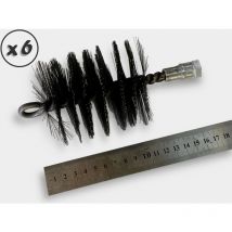 Brosse à tube PRO ACIER Ø 25 à 140 mm Raccord M12175 femelle - Quantité x 6 - Acier - Ø 80 mm