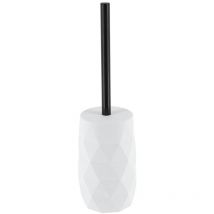 Brosse wc abs + rubber - blanc Tendance