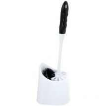 MSV - Porte-balai blanc et brosse recoin brosse + socle