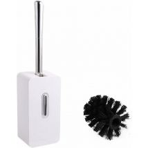 Brosse wc Brosse wc pour Salle de Bain avec Support Brosse wc à Long Manche en Acier Inoxydable Brosse wc Cachée Brosse wc à Fermeture Automatique