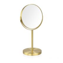 Andrea house - Brosse de toilette de Brosse de salle de bain de Matte Gold Metal Ø9x40'5cm