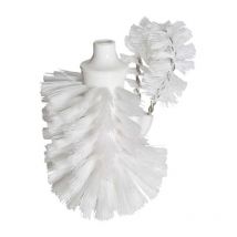 Tête de brosse Emco 221513990 pour wc - garniture de toilette , avec nettoyeur de bords