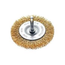 Brosse circulaire 100 mm – Fil d'acier ondulé – Outillage – Brosse, roue et abrasif de perceuse