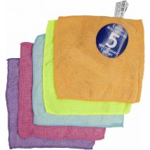 Broszio Durandal Mikrofasertücher 5 Stück, 20 x 20 cm Putztücher Bodentücher