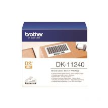 VOW - Brother Barcode Labels Roll Blk o Wh - BA64632
