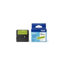 12MM BTAGG31 Tape Black on Light Green - Brother