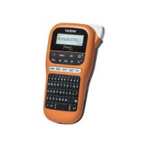 Brother - Etiqueteuse professionnelle thermique directe P-Touch E110VP, clavier qwerty pan-nordique (PTE110VPZW1)