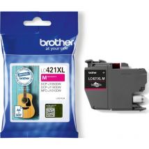 Brother - Tintenpatrone Originalzubehör LC-421XLM ca. 500 Seiten magenta