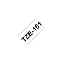 TZE-161 36MM P-touch Tape Black/Clear - Brother