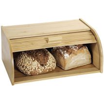 Brotkasten aus Bambus – 40 cm x 27 cm x 16,9 cm – feuchtigkeitsbeständig – ideal für Brot und Brötchen – Kesper