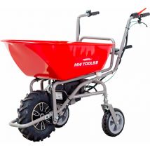 Brouette électrique châssis inclinable 115L 180KG - batterie 24V / 12Ah Torros EK200F