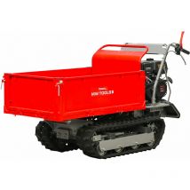 Minidumper à chenilles benne plateau basculante à ridelles 500KG 9CH 8 vitesses Torros MRP500H6