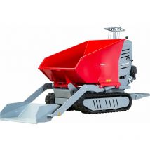 Minidumper hydrostatique à chenilles avec pelle 80kg benne basculante 500kg 9CH Torros HRD500HS