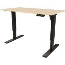 Bisley E-startertech Schreibtisch Rechteck: 120 X 60 Cm Ahorn