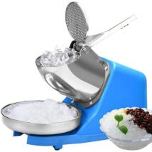 Senderpick - Broyeur à glace électrique Machine à raser les glaçons en acier inoxydable Broyeur à glace à usage commercial Mixeur domestique 65kg par