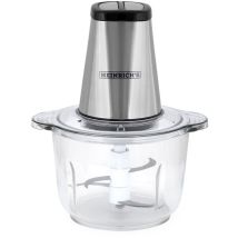 Hachoir électrique HEINZ HOFMANN – 500 W – 2 L – Inox, Argent – 4 lames – source d'alimentation, Puissance, Volume