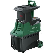 Bosch - Broyeur à turbine axt 25 tc (2 500 w, adapté au bois et aux déchets durs de jardin, bac de collecte intégré 53 l, en carton)