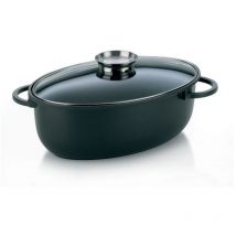 Kela - 45 cm schwarze auflaufform aus aluminiumguss Line - 15153