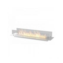 Outinfire - insert - Bruciatore/Inserto a bioetanolo da incasso con 2 vetri Cm 100
