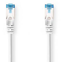 Nedis - Cat6a netzwerkkabel sftp rj45 stecker rj45 stecker 100 m snagless rund lszh wei etikett 83960661 83960661 83960661 83960661 83960661
