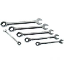 Mannesmann - M19826 – Set di chiavi inglesi, cricchetto e anello, 6 pz.
