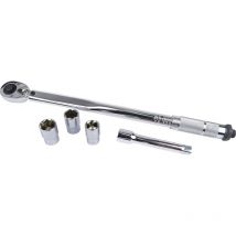 M18300 Jeu de clés dynamométriques avec cliquet réversible 1/2 (12.5 mm) 40 - 210 Nm - Brüder Mannesmann