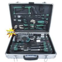 Brüder Mannesmann 29072 M29072 pour les bricoleurs Mallette à outils équipée 124 pièces