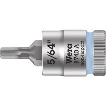 8740 a 05003380001 Brugola interna Inserto giravite a bussola 5/64 1/4 (6.3 mm) - Wera