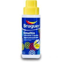 Bruguer - Emultín Colorante Líquido Superconcentrado para pinturas y esmaltes Amarillo Limón 250 ml