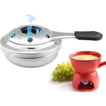 Rqiurpn - Brûleur à fondue, Brûleur à alcool, Réchaud alcool, Fondue savoyarde, brûleur d'alcool pour fondue, brûleur à alcool gélifié, Acier