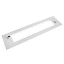 RESCUE TWO Deckeneinbau-Set – weiß – 310 mm x 80 mm – Einbaustrahler für Innenbereich