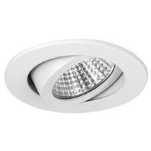 Brumberg LED-Einbaustrahler 7W 740lm 3000K schwenkbar Aluminium weiß