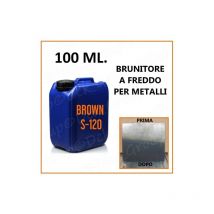 Brunitore a Freddo per metalli acciaio Armi Parti ferro Brunitura professionale 100 ml