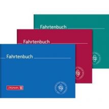 Brunnen - Fahrtenbuch din A6 quer pkw farbig sortiert (freie Farbauswahl nicht möglich) 40 Bl.