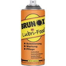 Lubri-Food Spray Lubrifiant 400 ml – BRUNOX – NSF H1 – Inodore et insipide – Protection contre la corrosion