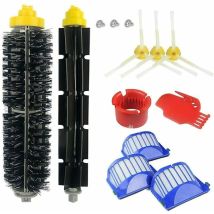 WAY - Brush and Accessory Kit for iRobot Roomba Series 600 605 610 616 620 625 630 631 632 639 650 651 660 670 680 681 691 696 - Kit of 13 pieces