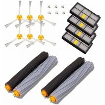 Choyclit - Free Felivery Brush Replacement Kit Spare Parts Compatible with iRobot Roomba 800 860 870 880 890 and 900 960 980 Series - 14 Pack