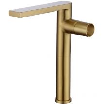Kroos - Brushed gold high sink mixer tap - Syrma