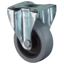 Bockrolle 50 mm 35 kg Gummi 47 x 47 mm Kunststoff