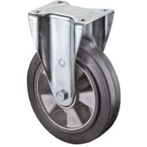 Bs Rollen Gmbh - Roulette Fixe De Charge Lourde D. De La Roue 200 Mm Cap. Charge 450 Kg Caoutchouc 135 Mm 110 Mm