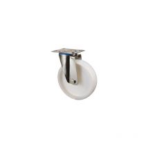 Bs Rollen - Plastica Ruota - Acciaio Inox 100 Millimetri --d 130Kg Tragpour