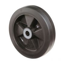 Bs Rollen - Ruota di scorta D.160mm Trgf.250kg perno in gomma D.20mm lunghezza mozzo 58mm