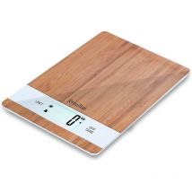 báscula de cocina electrónica 5kg/1g bambú - 15338 - terraillon -